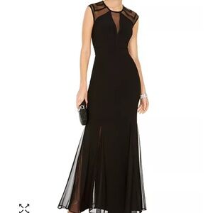Nightway Petite Geo
Illusion Gown
